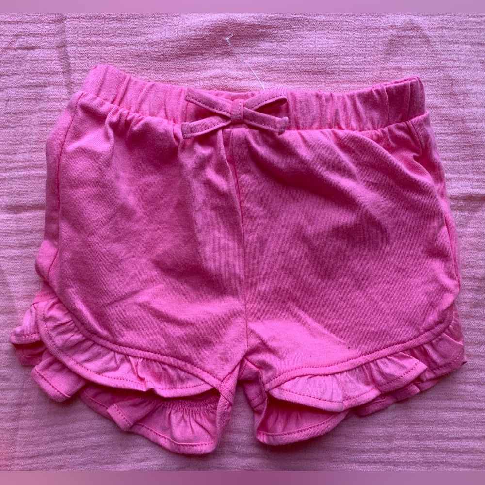 Pack of 3 Baby Shorts - The Children's Place size 0-3 months girls NWT - Picture 4 of 12